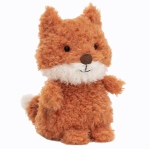 Jellycat Little Fox Plush and Soft 7x4" BNWT Authentic